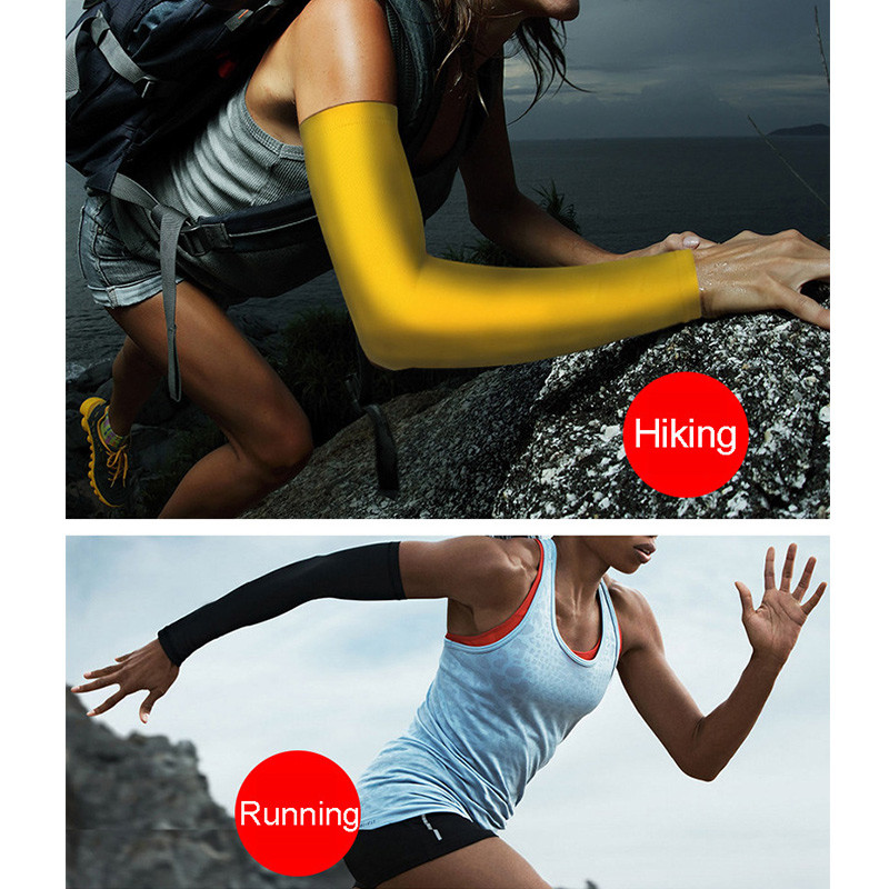 1 tk elastne jooksva rattakäe varruka libisemisvastane sport varrukas UV päikeseenergia korvpalli varrukas päikesekaitsekreem käte soojendaja