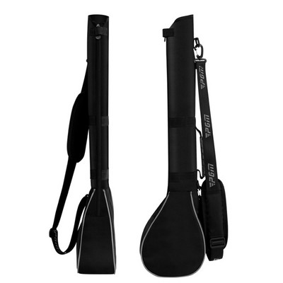 Τσάντα μεταφοράς 1 φορητού υπολογιστή για ελαφριά μπαστούνια γκολφ με τρεις ράβδους μίνι νάιλον τσάντα ταξιδίου