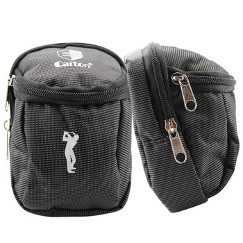 1 τμχ Μικρή τσάντα για μπάλα γκολφ με νάιλον γάντζο που χωράει 6 μπάλες γκολφ Φορητή τσάντα μέσης μίνι γκολφ για υπαίθρια σπορ