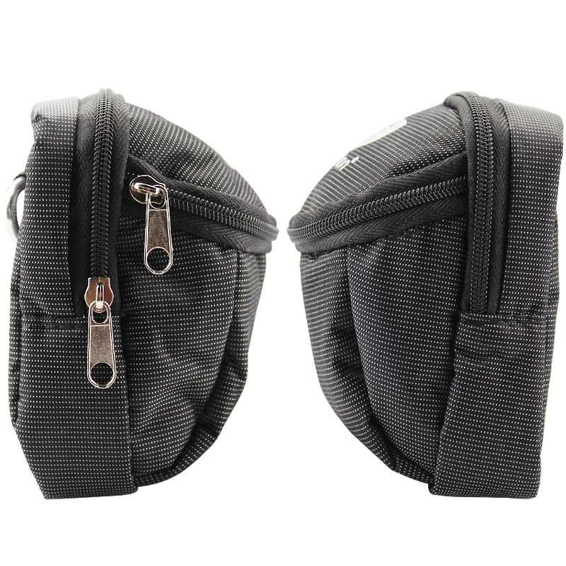 1 tk Väike golfipalli kott konksuga nailonist mahutab 6 golfipalli kaasaskantav minigolfi palli vöökott välispordiks