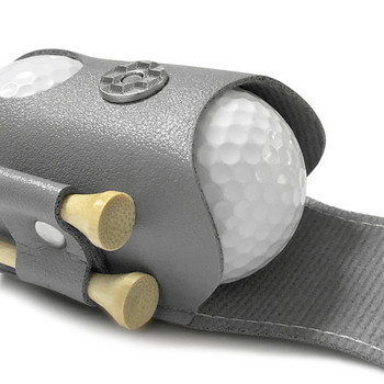Τσάντα Mini Golf Ball With Carabiner Waist Bag PU Δερμάτινο/Πολυεστερικό Πρόσωπο Πολλαπλές Επιλέξτε φορητά αξεσουάρ γκολφ εξωτερικού χώρου