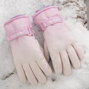 Дамски ски ръкавици Сензорен екран Дамски студоустойчиви противоплъзгащи ръкавици Супер меки сноуборд ръкавици за сноуборд Колоездене Катерене