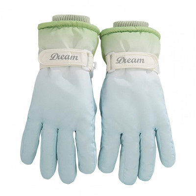 Naiste suusakindad puutetundliku ekraaniga naistele külmakindlad libisemisvastased kindad ülipehmed lumelauakindad lumelauarattaga ronimiseks