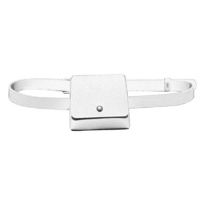 1db Golf távolságmérő bőrtáska mágneses záródású tartótok, hordtáska ütésálló, vízálló PU bőr derék Fanny csomag