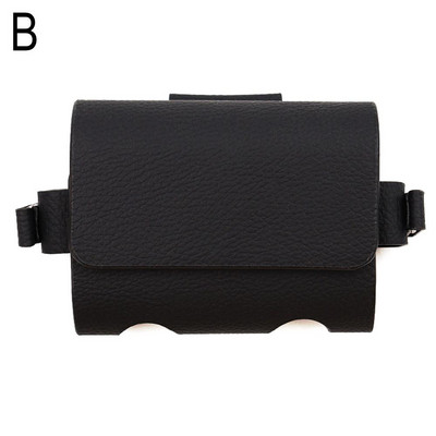 Ādas golfa soma āra sportam, golfa viduklis, golfa T-krekls, mini kabatas golfs, viegla ādas soma golfa daudzpusībai.