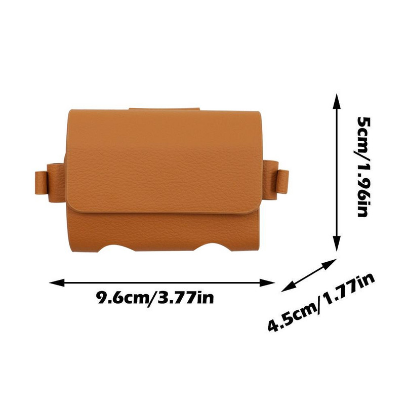 Ādas golfa soma āra sportam, golfa viduklis, golfa T-krekls, mini kabatas golfs, viegla ādas soma golfa daudzpusībai.