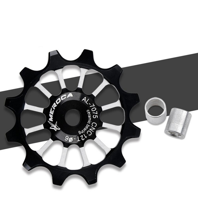 Kerámia csapágy MTB kerékpár ötvözet hátsó váltótárcsa 12T országúti kerékpár vezetőgörgő