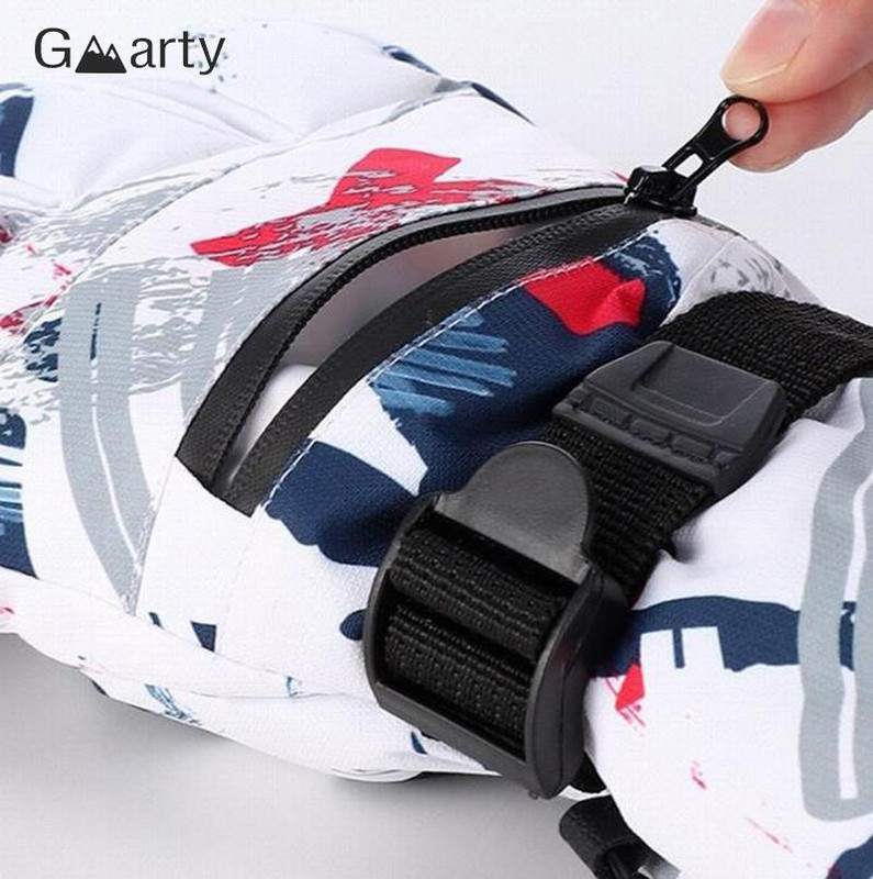 Īpaši vieglie ūdensnecaurlaidīgi slēpošanas cimdi Ziemas siltie cimdi Snovborda cimdi Vīrieši Sieviešu Motobraukšana Sniega Slēpošanas Cimdi