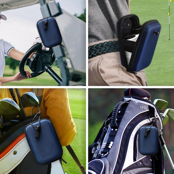 Magnetic Golf Rangefinder Bag Portable Hard Shell Distance Meter Storage Storage Hunting Telescope Case Shell Pouch