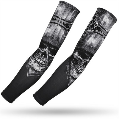 Tatuiruotės Rankovės Vyriški Apsauga Lauko Dviratininko Pirštinės Vairavimas Apsauginis kremas Žvejyba Ilgomis rankovėmis Ledinis Šilkas Vasara Moterims Rankovės Rankovės