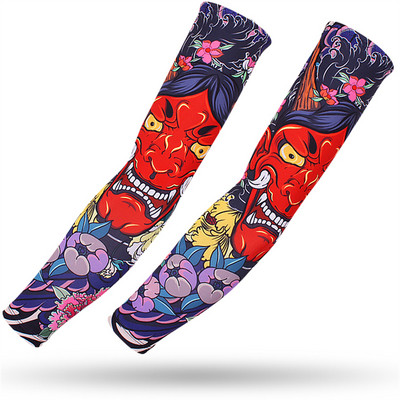 Tatuiruotės Rankovės Vyriški Apsauga Lauko Dviratininko Pirštinės Vairavimas Apsauginis kremas Žvejyba Ilgomis rankovėmis Ledinis Šilkas Vasara Moterims Rankovės Rankovės