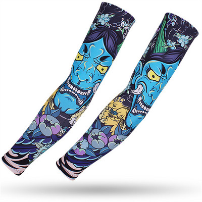 Tatuiruotės Rankovės Vyriški Apsauga Lauko Dviratininko Pirštinės Vairavimas Apsauginis kremas Žvejyba Ilgomis rankovėmis Ledinis Šilkas Vasara Moterims Rankovės Rankovės