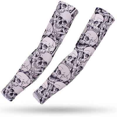 Tatuiruotės Rankovės Vyriški Apsauga Lauko Dviratininko Pirštinės Vairavimas Apsauginis kremas Žvejyba Ilgomis rankovėmis Ledinis Šilkas Vasara Moterims Rankovės Rankovės