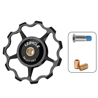 MTB 9T 11T 13T 15T velosipēda aizmugurējā pārslēdzēja riteņa keramikas gultņa skriemelis CNC šosejas velosipēda vadotnes veltņa tukšgaitas daļas riteņbraukšanas piederums