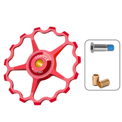 MTB 9T 11T 13T 15T velosipēda aizmugurējā pārslēdzēja riteņa keramikas gultņa skriemelis CNC šosejas velosipēda vadotnes veltņa tukšgaitas daļas riteņbraukšanas piederums