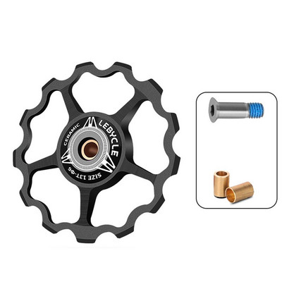 MTB 9T 11T 13T 15T velosipēda aizmugurējā pārslēdzēja riteņa keramikas gultņa skriemelis CNC šosejas velosipēda vadotnes veltņa tukšgaitas daļas riteņbraukšanas piederums