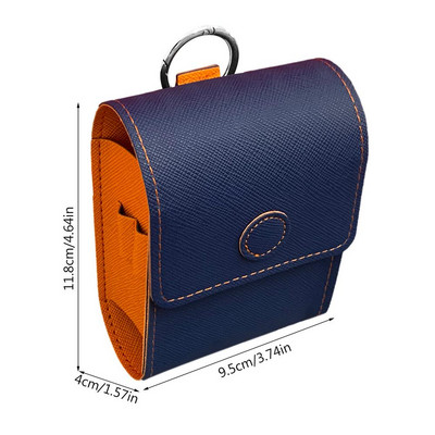 Golfi pallikoti kaugusmõõtja magnetümbris instrument Põrutuskindel veekindel diastimeetriga nahast ümbris Golf kaasaskantav vöökoht Ba