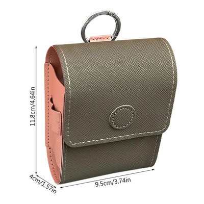 Golfi pallikoti kaugusmõõtja magnetümbris instrument Põrutuskindel veekindel diastimeetriga nahast ümbris Golf kaasaskantav vöökoht Ba