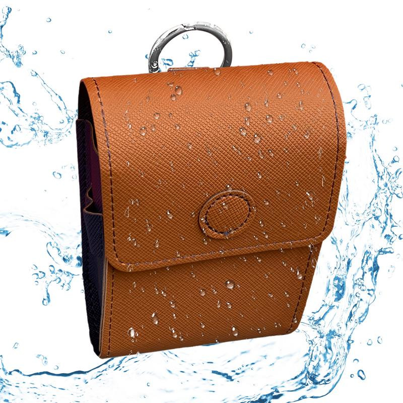 Golfi pallikoti kaugusmõõtja magnetümbris instrument Põrutuskindel veekindel diastimeetriga nahast ümbris Golf kaasaskantav vöökoht Ba