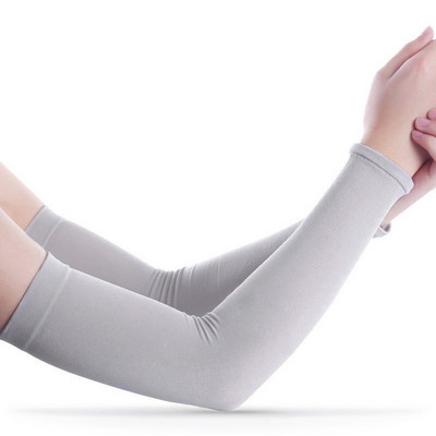 1 pereche de mâneci de braț unisex protecție solară UV răcire gheață mătase mâneci de braț acoperire ciclism în aer liber alergare pescuit protecție UV