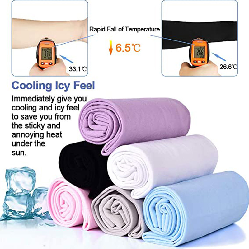 1 pereche de mâneci de braț unisex protecție solară UV răcire gheață mătase mâneci de braț acoperire ciclism în aer liber alergare pescuit protecție UV