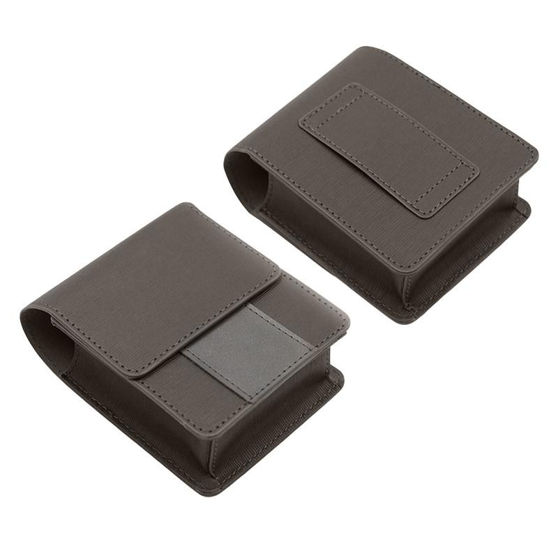 Golfa tālmēra futrālis PU Golfa attāluma meklētāja cietā apvalka futrālis tālmēra pārnēsāšanas soma ar magnētiski aizveramu tālmēra jostas somu