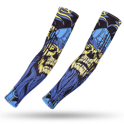 Tattoo rukavi za ruke Ledena svilena tkanina UV zaštita Rukavi za trčanje Fitnes Košarkaški lakat Sport Biciklizam Rukavi biciklistički rukavi