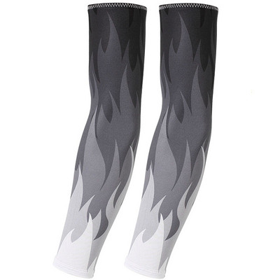 Tattoo rukavi za ruke Ledena svilena tkanina UV zaštita Rukavi za trčanje Fitnes Košarkaški lakat Sport Biciklizam Rukavi biciklistički rukavi