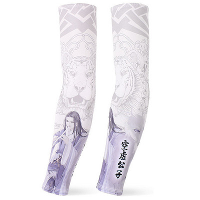 Tattoo rukavi za ruke Ledena svilena tkanina UV zaštita Rukavi za trčanje Fitnes Košarkaški lakat Sport Biciklizam Rukavi biciklistički rukavi