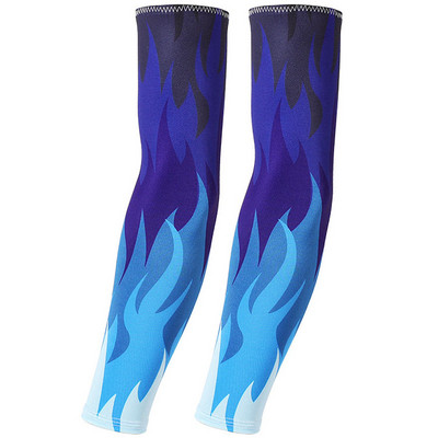 Tattoo rukavi za ruke Ledena svilena tkanina UV zaštita Rukavi za trčanje Fitnes Košarkaški lakat Sport Biciklizam Rukavi biciklistički rukavi