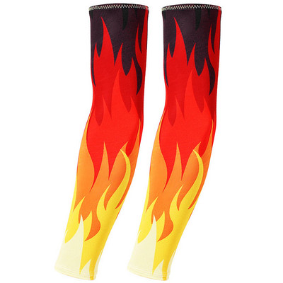 Tattoo rukavi za ruke Ledena svilena tkanina UV zaštita Rukavi za trčanje Fitnes Košarkaški lakat Sport Biciklizam Rukavi biciklistički rukavi