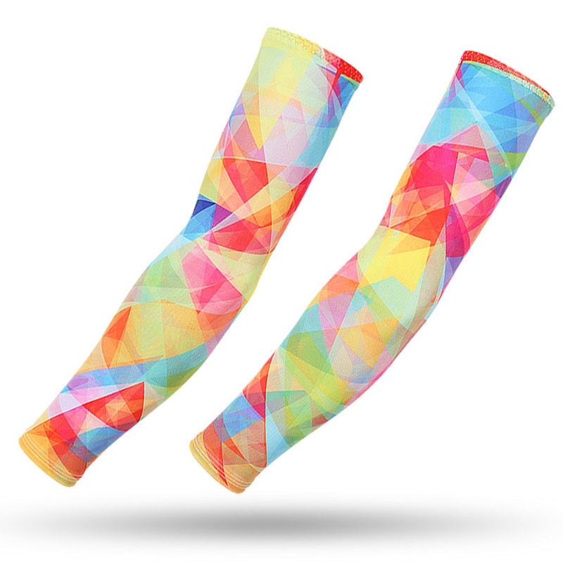 Tattoo rukavi za ruke Ledena svilena tkanina UV zaštita Rukavi za trčanje Fitnes Košarkaški lakat Sport Biciklizam Rukavi biciklistički rukavi