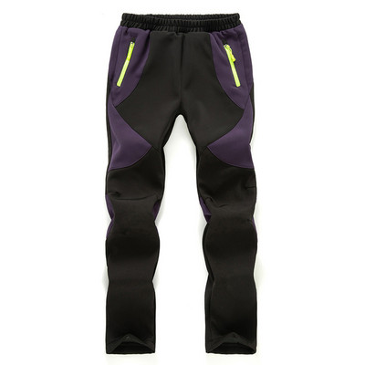 TRVLWEGO Παιδικό Παντελόνι Πεζοπορίας Παντελόνι Κάμπινγκ Φθινοπωρινό Χειμώνα Αδιάβροχο Αδιάβροχο Μαλακό Κέλυφος Ζεστά ρούχα για σκι εξωτερικού χώρου