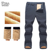 TRVLWEGO Meeste Talvepüksid Matkasuusapüksid Softshell Tuulekindel paksendatud Thermal Naiste Õues Jalutamine Trekking Suusapüksid