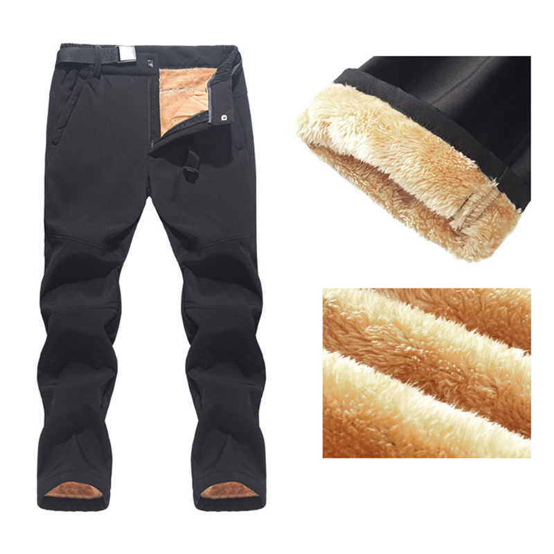 TRVLWEGO Meeste Talvepüksid Matkasuusapüksid Softshell Tuulekindel paksendatud Thermal Naiste Õues Jalutamine Trekking Suusapüksid