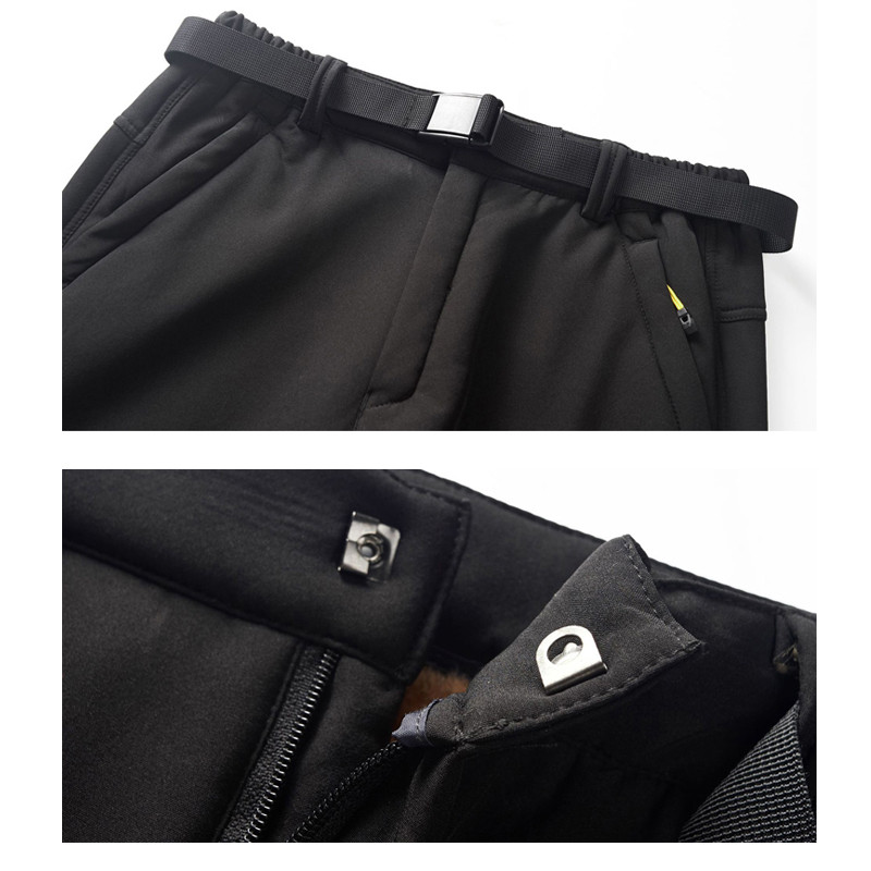 TRVLWEGO Meeste Talvepüksid Matkasuusapüksid Softshell Tuulekindel paksendatud Thermal Naiste Õues Jalutamine Trekking Suusapüksid