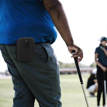 Калъф за далекомер за голф EVA Дългомер Чанта за съхранение Защитен капак за далекомер за голф с цип за аксесоар за голф