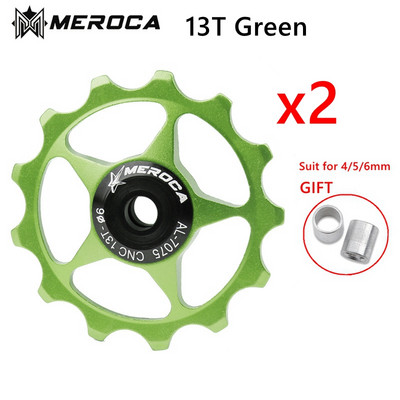 2tk 11T 13T jalgratta MTB mägijalgratta tagumise käiguvahetaja rihmaratta komplekt, rulliku laager, ratta osa Shimano Sram jaoks