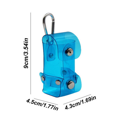 Διαφανής τσάντα για μπάλα γκολφ Τσάντα από PVC Μικρή τσάντα για μπάλα γκολφ Τσάντες μέσης γκολφ με μίνι τσάντες αποθήκευσης με μαγνητική πόρπη για γκολφ