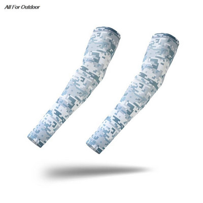 2tk Taktikaline kamuflaaž spordikäevarrukas korvpall rattakäe soojem suvine jooksmine kalapüük UV päikesekaitse manseti kate