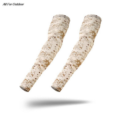 2tk Taktikaline kamuflaaž spordikäevarrukas korvpall rattakäe soojem suvine jooksmine kalapüük UV päikesekaitse manseti kate