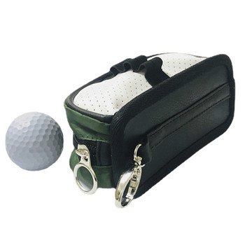 1 бр. Чанти за носене на открито Калъф за пътуване Калъф за топка за голф Защитна чанта Калъф за преносима чанта за съхранение на кръста PU кожа за голф спорт