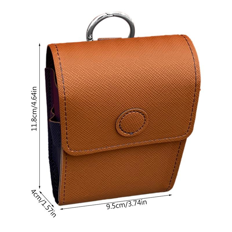 Golfi pallikoti kaugusmõõtja magnetümbris instrument Põrutuskindel veekindel diastimeetriga nahast ümbris Golf kaasaskantav vöökoht Ba