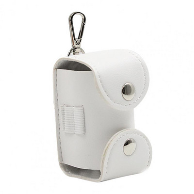 2 labdapozíció Praktikus golflabda tartó zseb Műbőr derék golftáska akasztócsattal kültéri használatra