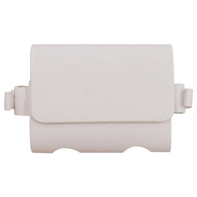 Lauko krepšiai Kelioninis dėklas Golfo kamuoliukų krepšys Nešiojamas juosmens laikymo krepšys iš PU odos, skirtas golfo sportui, telpa 2 kamuoliai ir 4 golfo marškinėliai