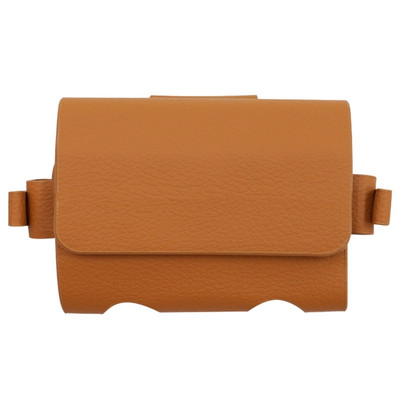 Lauko krepšiai Kelioninis dėklas Golfo kamuoliukų krepšys Nešiojamas juosmens laikymo krepšys iš PU odos, skirtas golfo sportui, telpa 2 kamuoliai ir 4 golfo marškinėliai