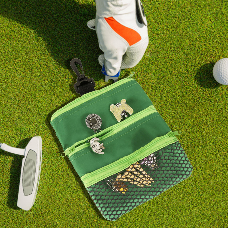 1 τεμ. Μικρές φορητές τσάντες για μπάλα του γκολφ Θήκη Διχτυωτή θήκη Αποθήκευσης για Υπαίθρια Προπόνηση Αποστολή σταγόνων