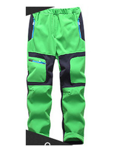 TRVLWEGO Κάμπινγκ Παντελόνι Πεζοπορίας Φθινόπωρο Χειμώνας Παιδιά Μαθητικό Σχολείο Αντιανεμικό Αδιάβροχο εξωτερικό μαλακό κέλυφος Παντελόνι σκι με ζεστό κέλυφος