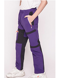 TRVLWEGO Κάμπινγκ Παντελόνι Πεζοπορίας Φθινόπωρο Χειμώνας Παιδιά Μαθητικό Σχολείο Αντιανεμικό Αδιάβροχο εξωτερικό μαλακό κέλυφος Παντελόνι σκι με ζεστό κέλυφος