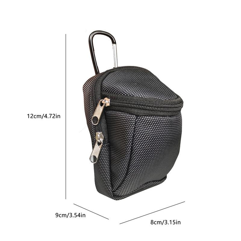 Minigolfi vöökott Suure mahutavusega 2-kihiline golfikott Mini hoidjaga vöökott konksuga nailonist golfipalliga Organisatsiooni golfimängija kingitus